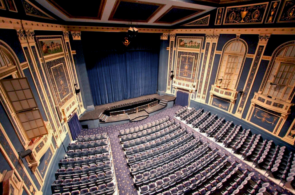Baldwin Theatre's Ornate Interior, Royal Oak, MI